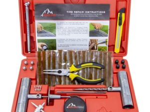 Boulder Tools - Heavy Duty Tire Repair Kit for Car