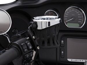 Ciro Drink Holder Perch Mount Chrome Plated & Rubber