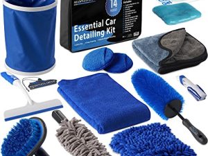 Relentless Drive Ultimate Car Wash Kit - Car Detailing & Car Cleaning Kit - Car Wash Supplies Built for The Perfect Car Wash - Complete Car Wash Kit with Bucket