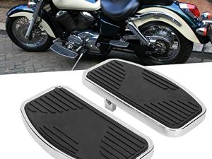 Honda Shadow 750 Motorcycle Foot Pegs Foot Rest Pedal Foot Plate Footrest Fits for Honda Shadow ACE VT400/750 1997 1998 1999 2000 2001 2002 2003