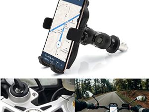 Motorcycle fork stem holes for phone support mount holder 13mm-20mm