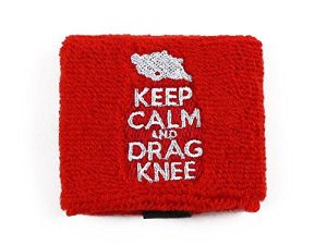 Keep Calm Drag Knee Rear Brake or Clutch Reservoir Covers by Reservoir Socks for Motorcycles