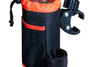 Bike Cup Holder Handlebar Motorcycle Drink Holder Kayak Cup Holder Bicycle Water Bottle Holder ATV Universal Clip on for Boat