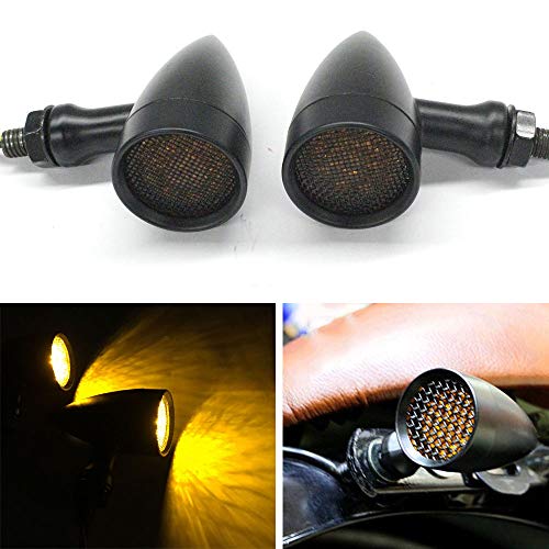 2pcs Black 15 LED Motorcycle Stop Brake Running Turn Signal Indicator Amber Lights For Harley Honda Chopper (Black with net-Amber Light) 2pcs Black 15 LED Motorcycle Stop Brake Running Turn Signal Indicator Amber Lights For Harley Honda Chopper (Black with net-Amber Light)