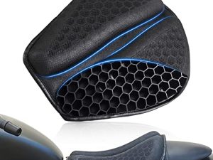 SKYJDM Foldable Motorcycle Gel Seat Cushion