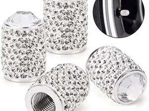 ToBeQueen Bling Tire Valve Caps