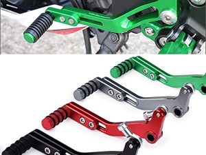 Motorcycle Accessories Shifter Pedal Toe Pegs Left Gear Shift Lever compatible with Kawasaki NINJA 400 ninja400 Z400 Z 400 NINJA 250 ninja250 Z250 Z 250 2018 2019 2020 2021 2022 2023 (Red)