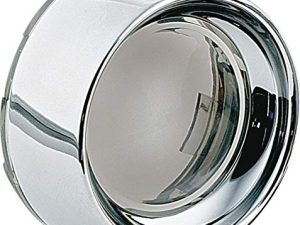 Kuryakyn 2107 Motorcycle Lighting Accessory: Deep Dish Bezel for 2000-19 Harley-Davidson Motorcycles with Bullet Turn Signal/Blinker Lights