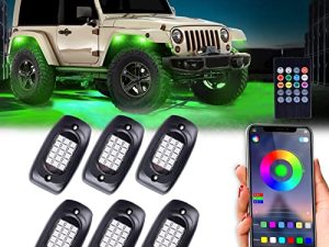 Car underglow Waterproof RGB LED Rock Lights Kit