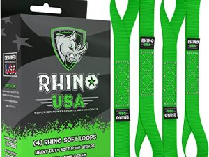 Rhino USA Soft Loop Motorcycle Tie-Down Straps (4PK) - 10