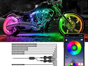 12 Pcs Motorcycle LED Light Kits