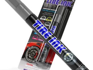 Tire Ink | Paint Pen for Car Tires | Permanent and Waterproof | Carwash Safe (1 Pen