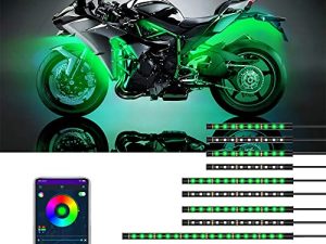 12 Pcs Motorcycle LED Light Kits