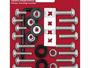 Cruiser Accessories 81500 Locking Fasteners License Plate Frame Hardware