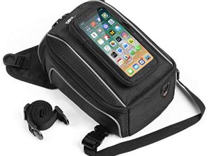 Motorcycle Magnetic Tank Bag Phone Pouch Universal for Motorcycle with Metal Tank