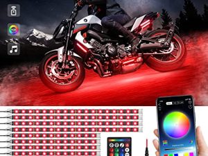 12pcs Motorcycle underglow LED Light Kit