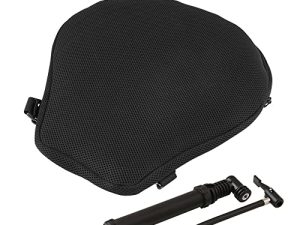 Sporacingrts Sport Motorcycle Cruiser Seat Air Inflatable Cushion Pad Compatible with Most Seats of Sport Touring Large Size