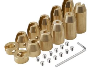 NICECNC 12 Pack Motorcycle Reusable Brass Wheel Spoke Balance Weights Refill Kits Compatible with Super Moto
