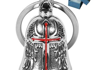 Motorcycle Bell: Gremlin Bells for Motorcycles | Cross Guardian Angel Motorcycle Bells for Bikers