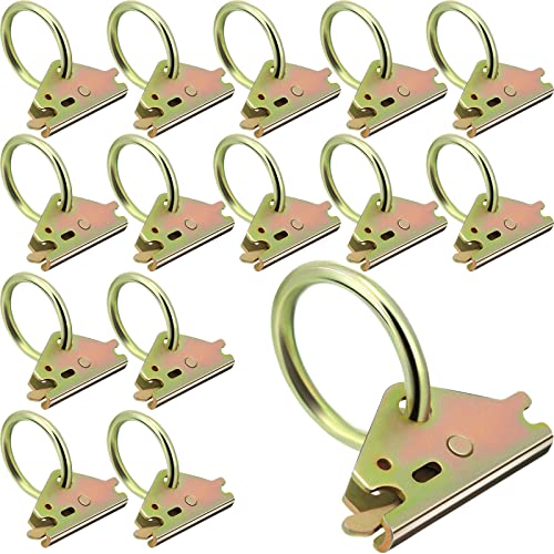 30 Pcs Steel E Track O Ring Tie Down Anchors Heavy Duty E Track Accessories to Secure Cargo in Enclosed Trailers Trucks Van Pickup Motorcycle 30 Pcs Steel E Track O Ring Tie Down Anchors Heavy Duty E Track Accessories to Secure Cargo in Enclosed Trailers Trucks Van Pickup Motorcycle