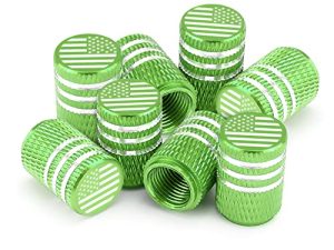 American Flag Tire Valve Stem Caps