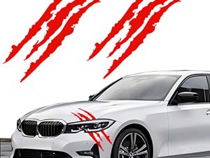 2PCS Claw Mark Decals for Cars